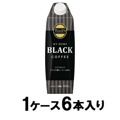 他サイト： 伊藤園 タリーズコーヒー ブラック キャップ付き 紙パック 1L(1ケース6本入) 返品種別Bの商品画像