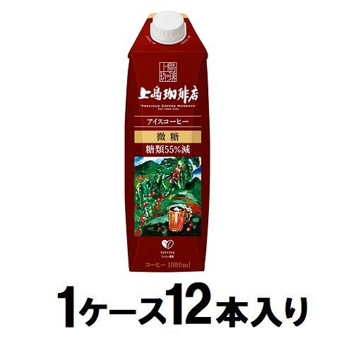 他サイト： UCC 上島珈琲店 アイスコーヒー 微糖 1000ml(1ケース12本入) 返品種別Bの商品画像