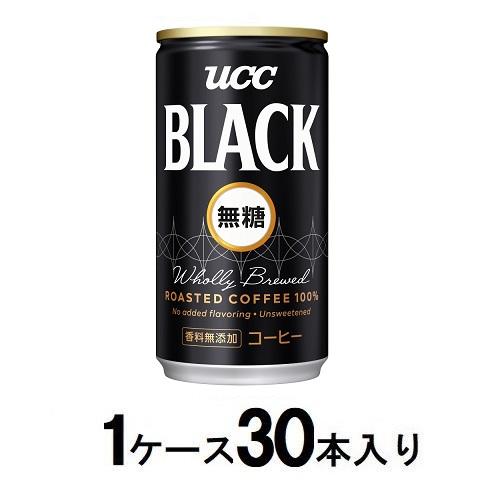 他サイト： UCC UCC BLACK無糖缶185g(1ケース30本入) 返品種別Bの商品画像