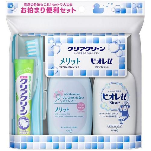 他サイト： 花王 クリアクリーン 携帯用(お泊まり便利セット) 返品種別Aの商品画像