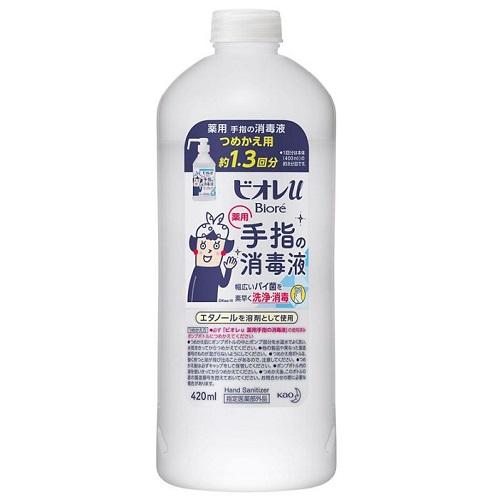 他サイト： 花王 ビオレu 手指の消毒液 つめかえ用 420ml 返品種別Aの商品画像