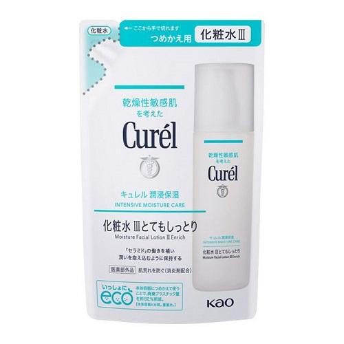 他サイト： 花王 キュレル 潤浸保湿 化粧水  とてもしっとり つめかえ用 130ml 返品種別Aの商品画像