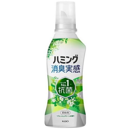 他サイト： 花王 ハミング消臭実感 リフレッシュグリーンの香り 本体 510ml 返品種別Aの商品画像