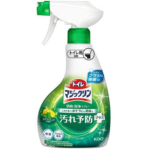 他サイト： 花王 トイレマジックリン消臭洗浄スプレー 汚れ予防プラス シトラスミントの香り 本体 350ml 返品種別Aの商品画像