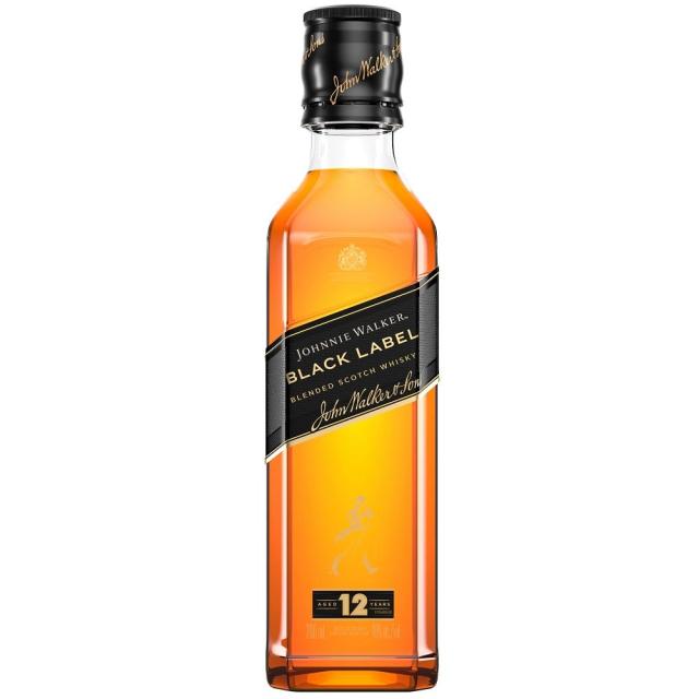 他サイト： キリンビール ジョニーウォーカー ブラックラベル12年 200ml【輸入ウイスキー】 返品種別Bの商品画像