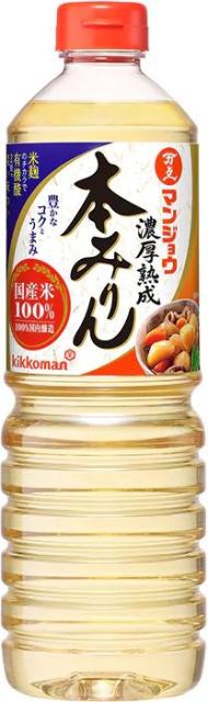 他サイト： キッコーマン 万上 濃厚熟成本みりん 1Lペット 返品種別Bの商品画像
