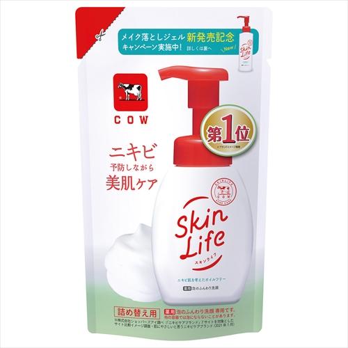 他サイト： 牛乳石鹸共進社 スキンライフ 薬用泡のふんわり洗顔 つめかえ用 140ml 返品種別Aの商品画像
