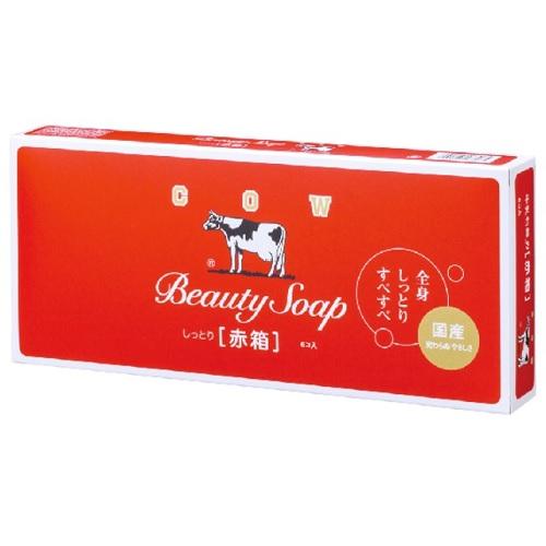 他サイト： 牛乳石鹸共進社 カウブランド 赤箱 6コ入 返品種別Aの商品画像