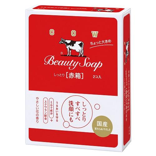 他サイト： 牛乳石鹸共進社 カウブランド 赤箱 ちょっと大きめ 125g×2コ入 返品種別Aの商品画像