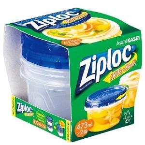 他サイト： 旭化成ホームプロダクツ ジップロック スクリューロック 473ml 2個入 返品種別Aの商品画像