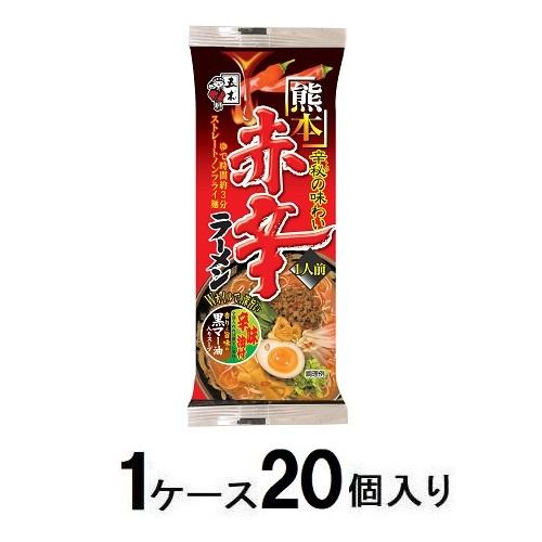 他サイト： 五木食品 熊本赤辛ラーメン120g (1ケース20個入) 返品種別Bの商品画像