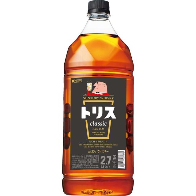 他サイト： サントリー トリス クラシック 2.7Lペット【国産ウイスキー】 返品種別Bの商品画像