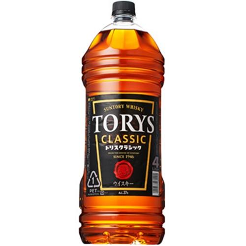 他サイト： サントリー トリス クラシック 4Lペット【国産ウイスキー】 返品種別Bの商品画像