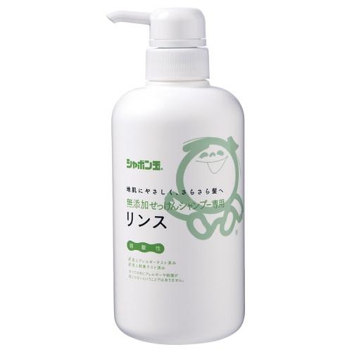 他サイト： シャボン玉石けん 無添加せっけんシャンプー専用リンス 520ml 返品種別Aの商品画像