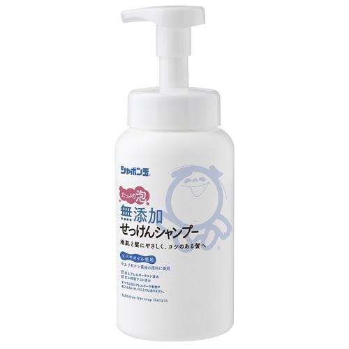 他サイト： シャボン玉石けん 無添加せっけんシャンプー泡タイプボトル 520mL 返品種別Aの商品画像