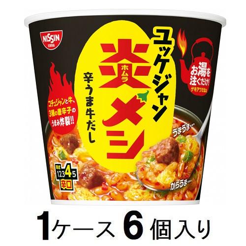 他サイト： 日清食品 日清炎メシ ユッケジャン 106g(1ケース6個入) 返品種別Bの商品画像