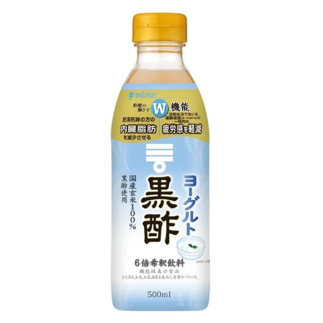 他サイト： ミツカン ヨーグルト黒酢 6倍希釈タイプ 500ml 返品種別Bの商品画像