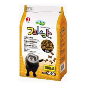 他サイト： ペットライン 森の小動物 フェレットフード 500g 返品種別Bの商品画像