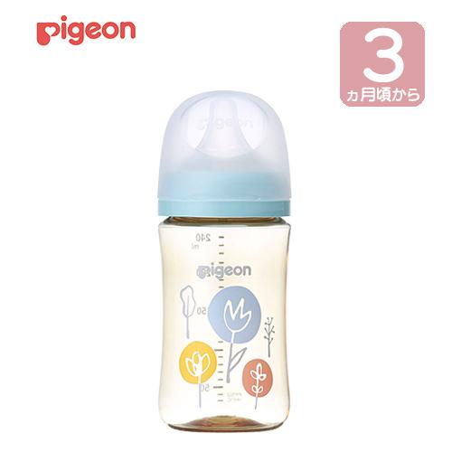 他サイト： ピジョン 母乳実感 哺乳びん プラスチック 240ml Flower 返品種別Aの商品画像