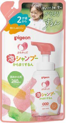 他サイト： ピジョン ぷちキッズシリーズ 泡シャンプーからまりするん 詰めかえ用240ml 2才頃から返品種別Aの商品画像