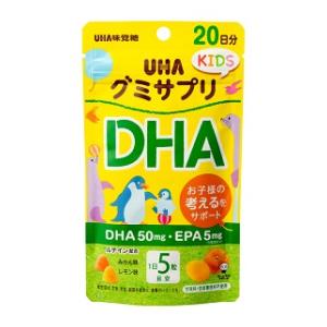 他サイト： UHA味覚糖 UHAグミサプリ KIDS DHA 20日分 返品種別Bの商品画像