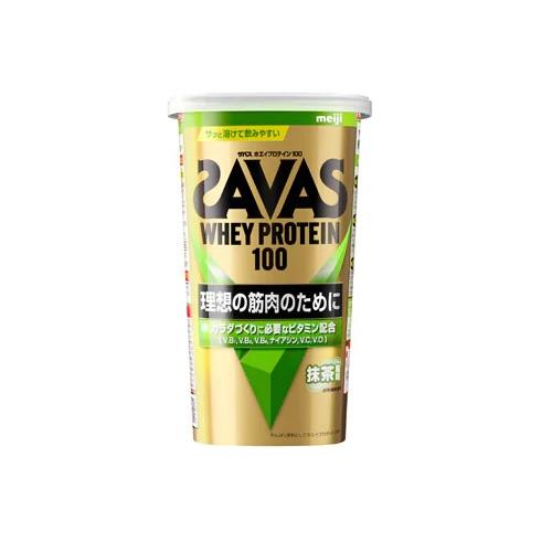 他サイト： 明治 ザバス ホエイプロテイン100 抹茶風味 280g 返品種別Bの商品画像