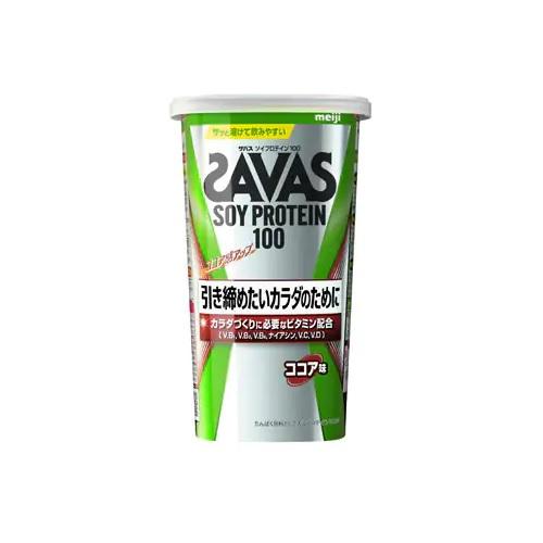 他サイト： 明治 ザバス ソイプロテイン100 ココア味 224g 返品種別Bの商品画像