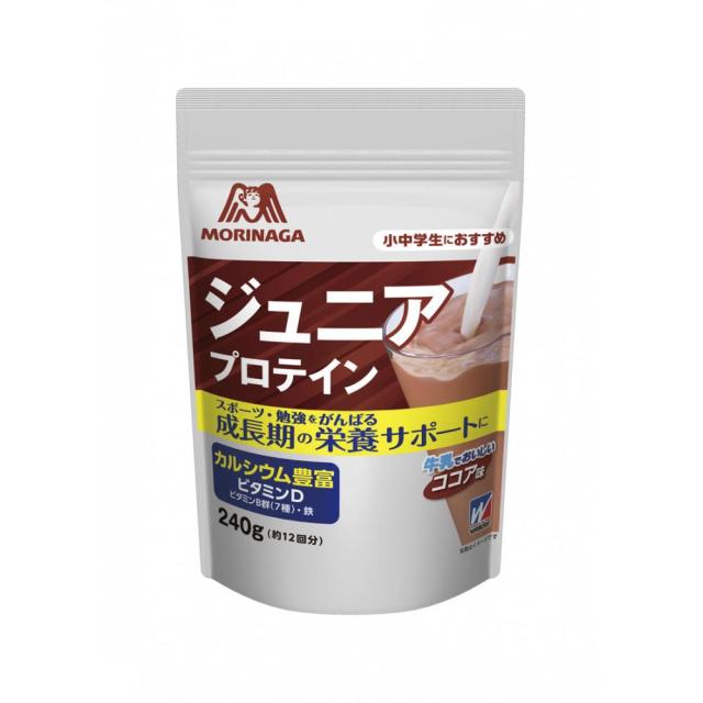 他サイト： 森永製菓 ジュニアプロテイン ココア味 240g 返品種別Bの商品画像