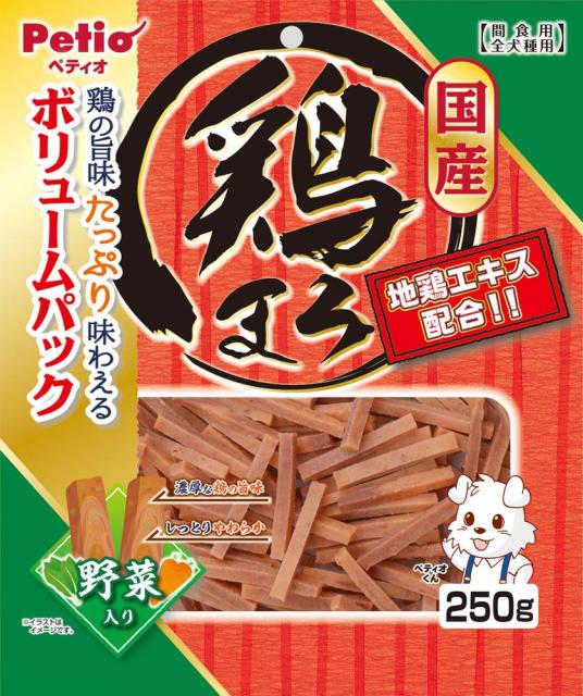 他サイト： ペティオ 鶏まろ 野菜入り 250g 返品種別Bの商品画像