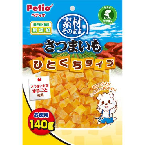 他サイト： ペティオ 素材そのまま さつまいも ひとくちタイプ 140g 返品種別Bの商品画像