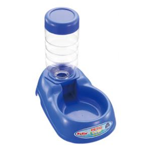 他サイト： ペティオ PETIOディッシュ 給水器付き ブルー 返品種別Bの商品画像