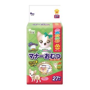 他サイト： 第一衛材 P.one 男の子&女の子のためのマナーおむつ のび〜るテープ付 SSS 27枚入 返品種別Bの商品画像