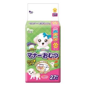 他サイト： 第一衛材 P.one 男の子&女の子のためのマナーおむつ のび〜るテープ付 SS 27枚入 返品種別Bの商品画像