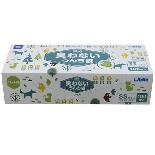 他サイト： 宇部フィルム PET臭わないうんち袋SS 100枚入 返品種別Aの商品画像