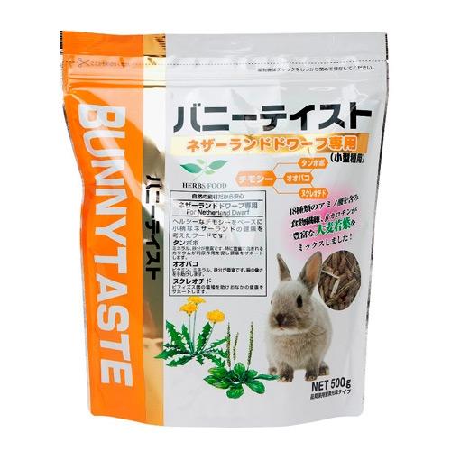 他サイト： ナチュラルペットフーズ バニーテイスト ネザーランドドワーフ専用 500g 返品種別Bの商品画像