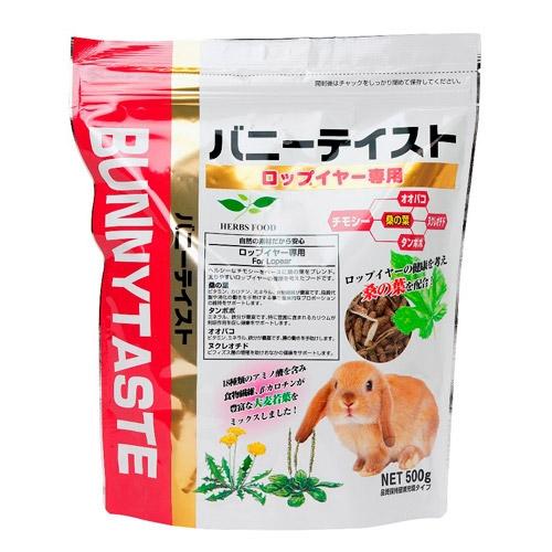 他サイト： ナチュラルペットフーズ バニーテイスト ロップイヤー専用 500g 返品種別Bの商品画像
