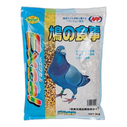 他サイト： ナチュラルペットフーズ エクセル 鳩の食事 3kg 返品種別Bの商品画像