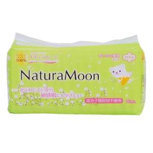 他サイト： ナチュラムーン 生理用ナプキン [多い日の昼用] 羽付き コットン100% 16個入 返品種別Aの商品画像