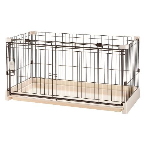 他サイト： リッチェル もっとお掃除簡単ペットサークル 120-60 アイボリー 返品種別Bの商品画像