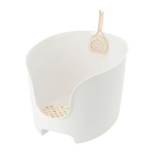 他サイト： リッチェル ラプレ 壁高ネコトイレ ホワイト 返品種別Aの商品画像