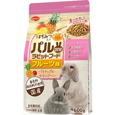 他サイト： 日本ペットフード パルワン ラビットフード フルーツ味 600g 返品種別Bの商品画像