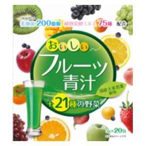他サイト： ユーワ おいしいフルーツ青汁 3g×20包 返品種別Bの商品画像