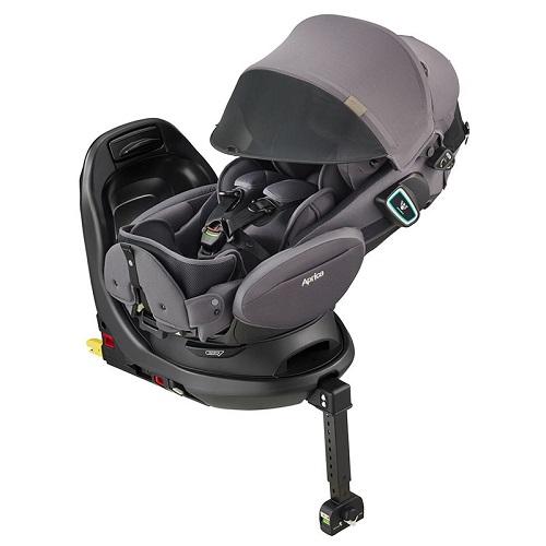 他サイト： アップリカ フラディアグロウ ISOFIX セーフティープラス プレミアム AB ブリリアントグレー (新生児から4歳頃)R12の商品画像