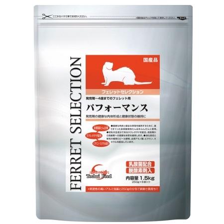他サイト： イースター フェレットセレクション パフォーマンス 1.5kg 発育期〜4歳までのフェレット用返品種別Bの商品画像