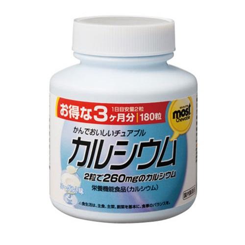他サイト： オリヒロ MOSTチュアブル カルシウム 180粒 返品種別Bの商品画像