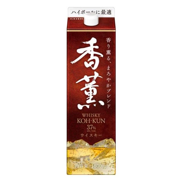 他サイト： 合同酒精 ウイスキー香薫 1800mlパック 返品種別Bの商品画像