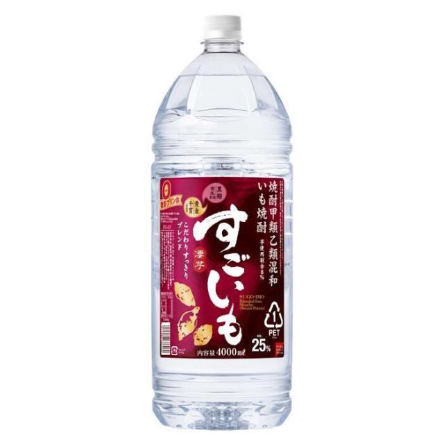 他サイト： 合同酒精 すごいも 25% 4L【芋焼酎】 返品種別Bの商品画像