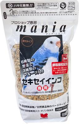 他サイト： 黒瀬ペットフード マニア セキセイインコ 1L 返品種別Bの商品画像