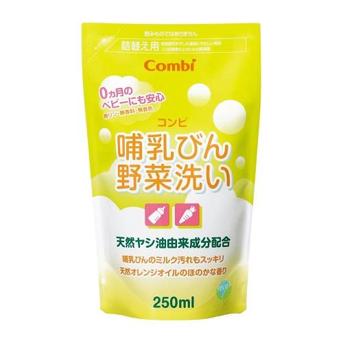 他サイト： コンビ コンビ 哺乳びん野菜洗い 詰替え用 250ml 返品種別Aの商品画像