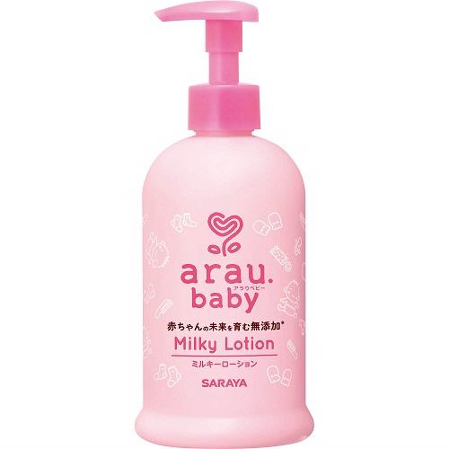 他サイト： サラヤ アラウベビー ミルキーローション 本体 300mL 返品種別Aの商品画像